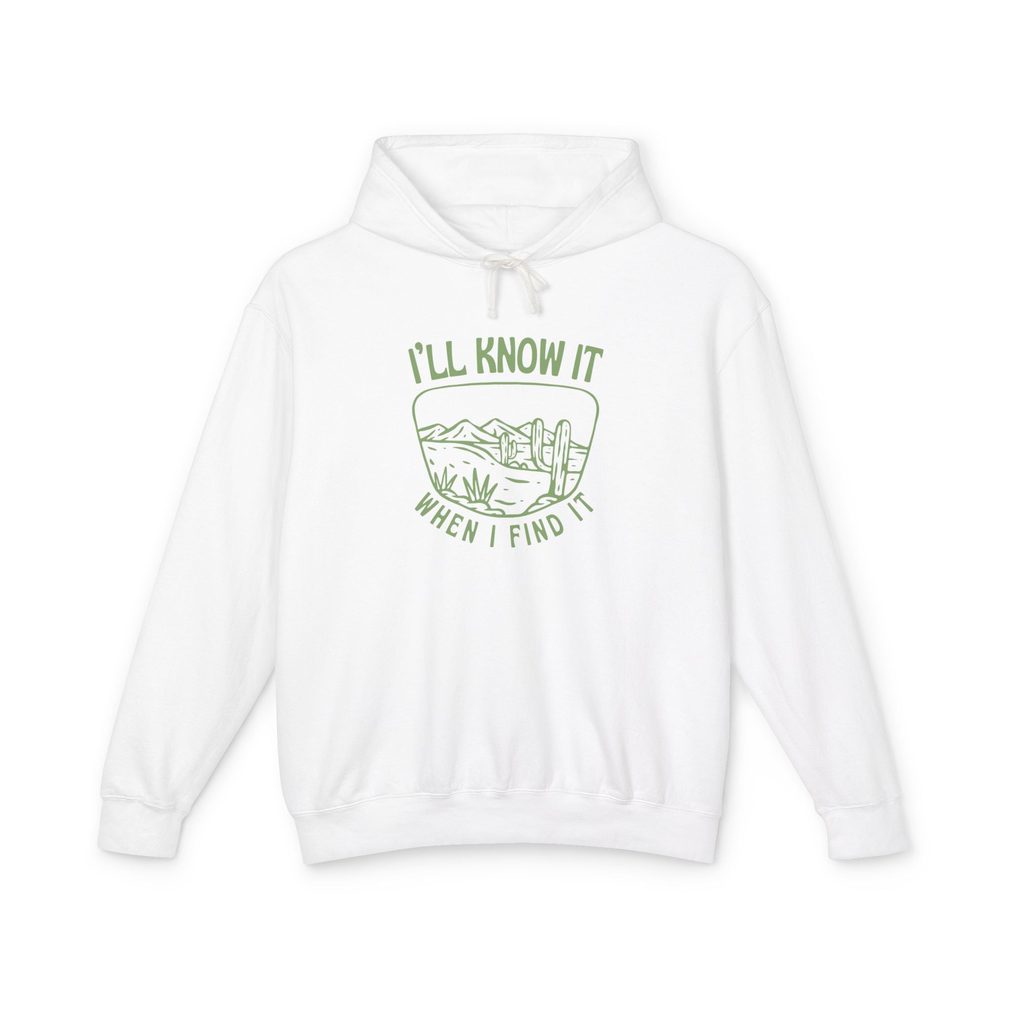 I'll Know It When I Find It Hoodie