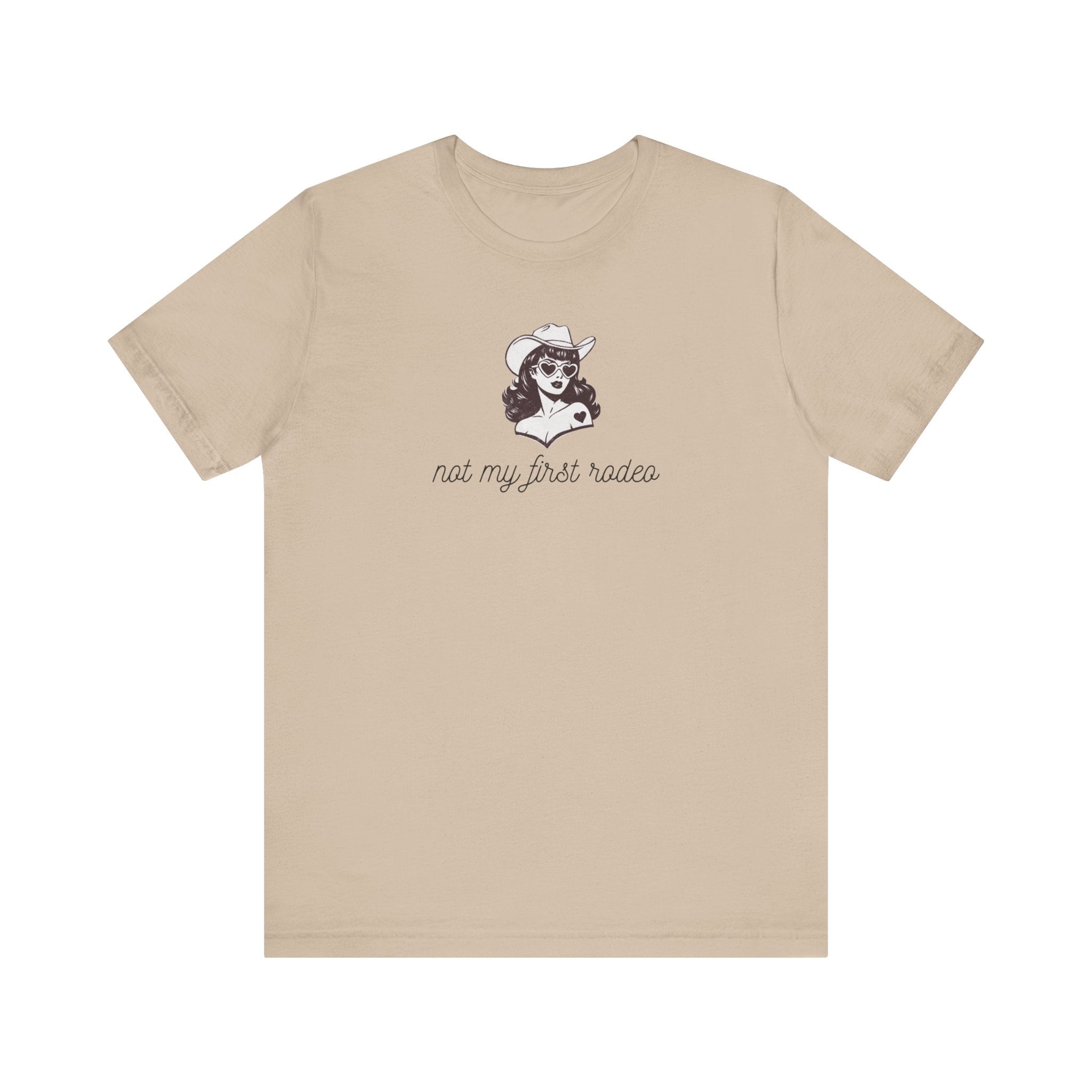 Not My First Rodeo Shirt, Retro Cowgirl Graphic Tee Women, Western Gift for Her, Country T-Shirt, Sassy Cowgirl Tee