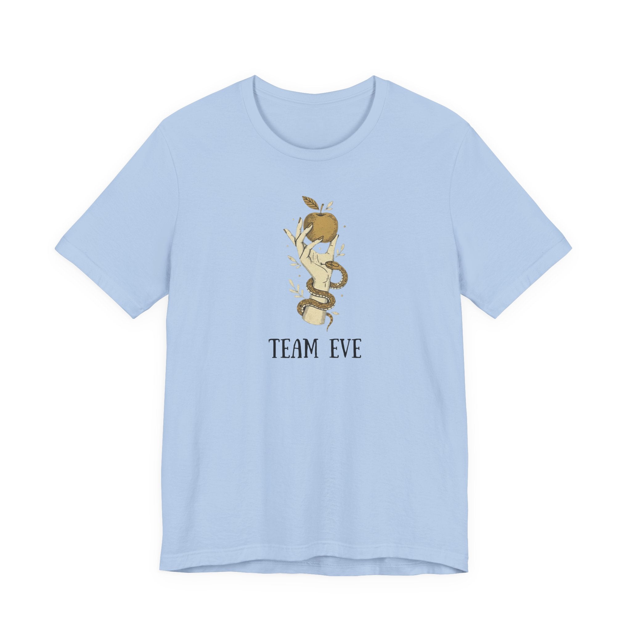 Team Eve Shirt, Funny Feminist Graphic Tee Women, Adam and Eve Gift, Witchy Snake Apple T-Shirt, Garden of Eden Tee