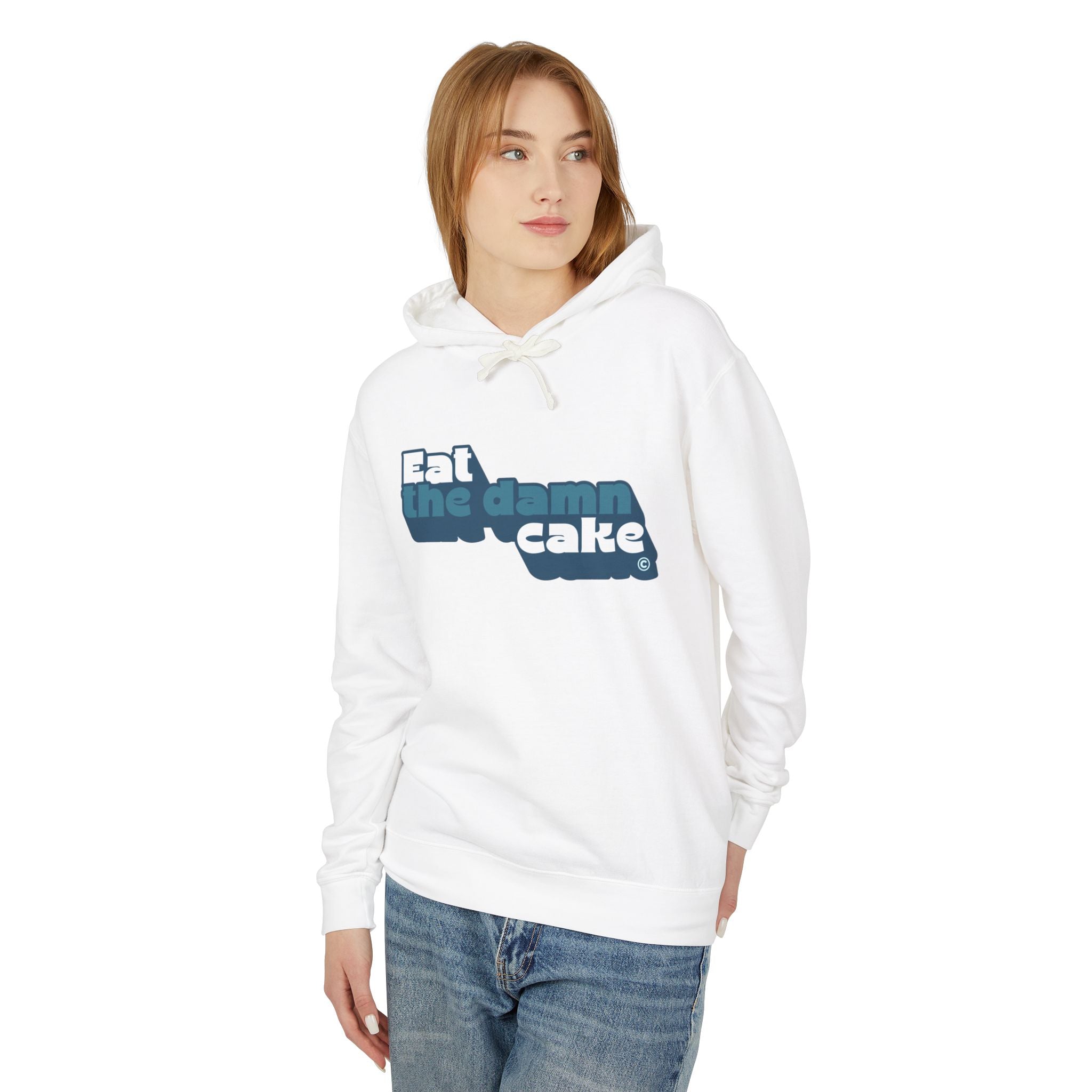 Eat The Damn Cake Sweatshirt, Anti Diet Gift, Self Love Hoodie, Sassy Statement sweatshirt.