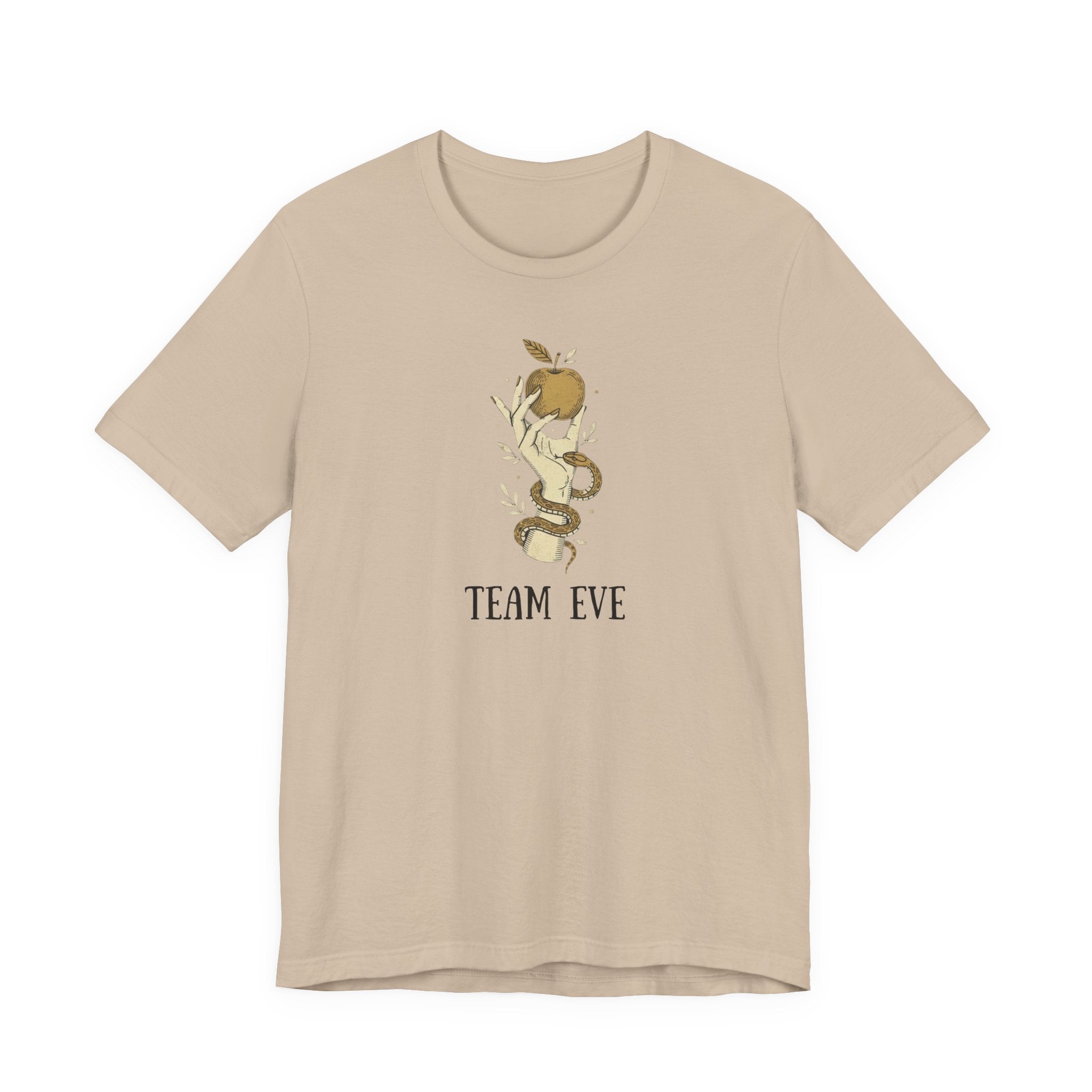 Team Eve Shirt, Funny Feminist Graphic Tee Women, Adam and Eve Gift, Witchy Snake Apple T-Shirt, Garden of Eden Tee