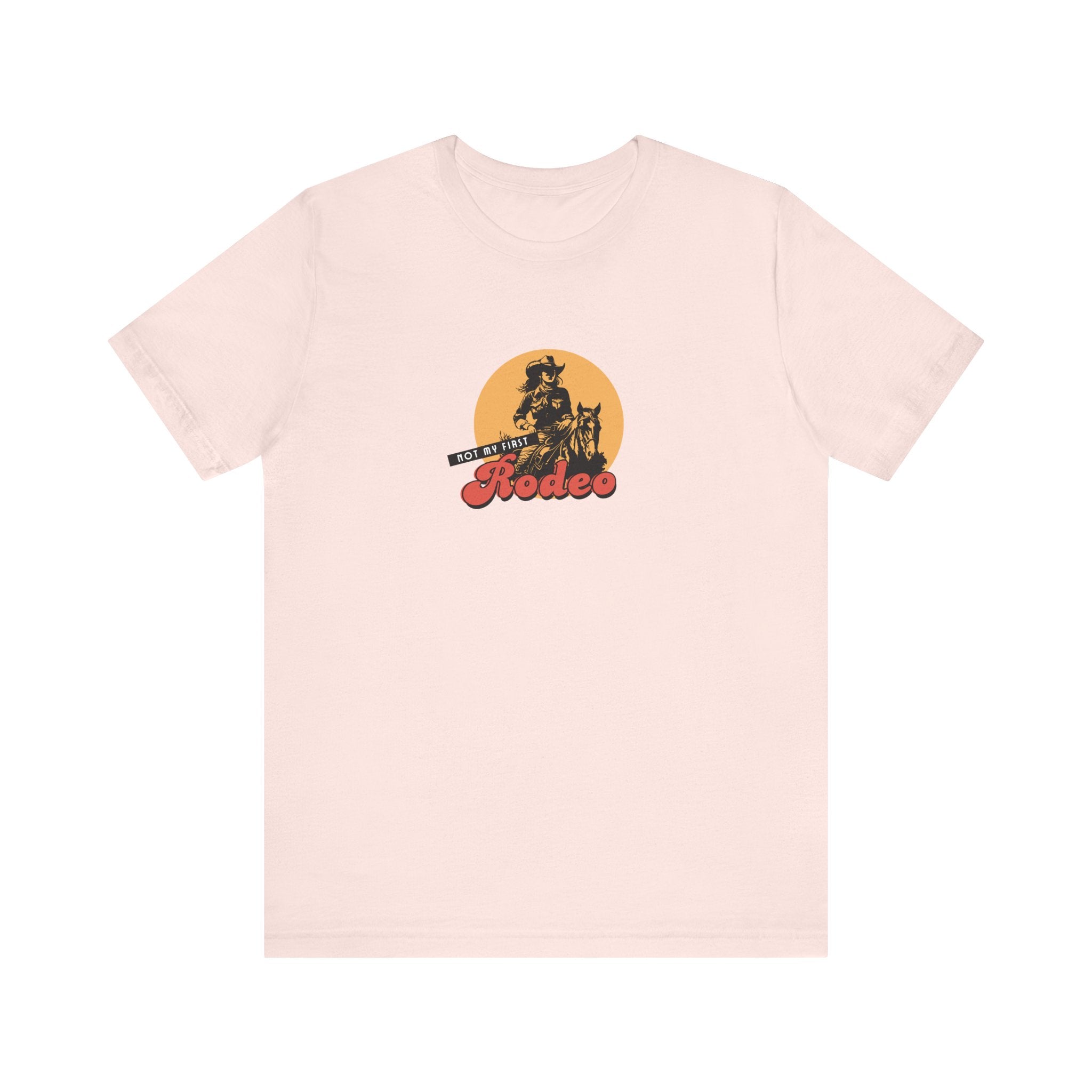 Not My First Rodeo Shirt, Retro Cowgirl Graphic Tee Women, Western Gift for Her, Country T-Shirt, Sassy Cowgirl Tee
