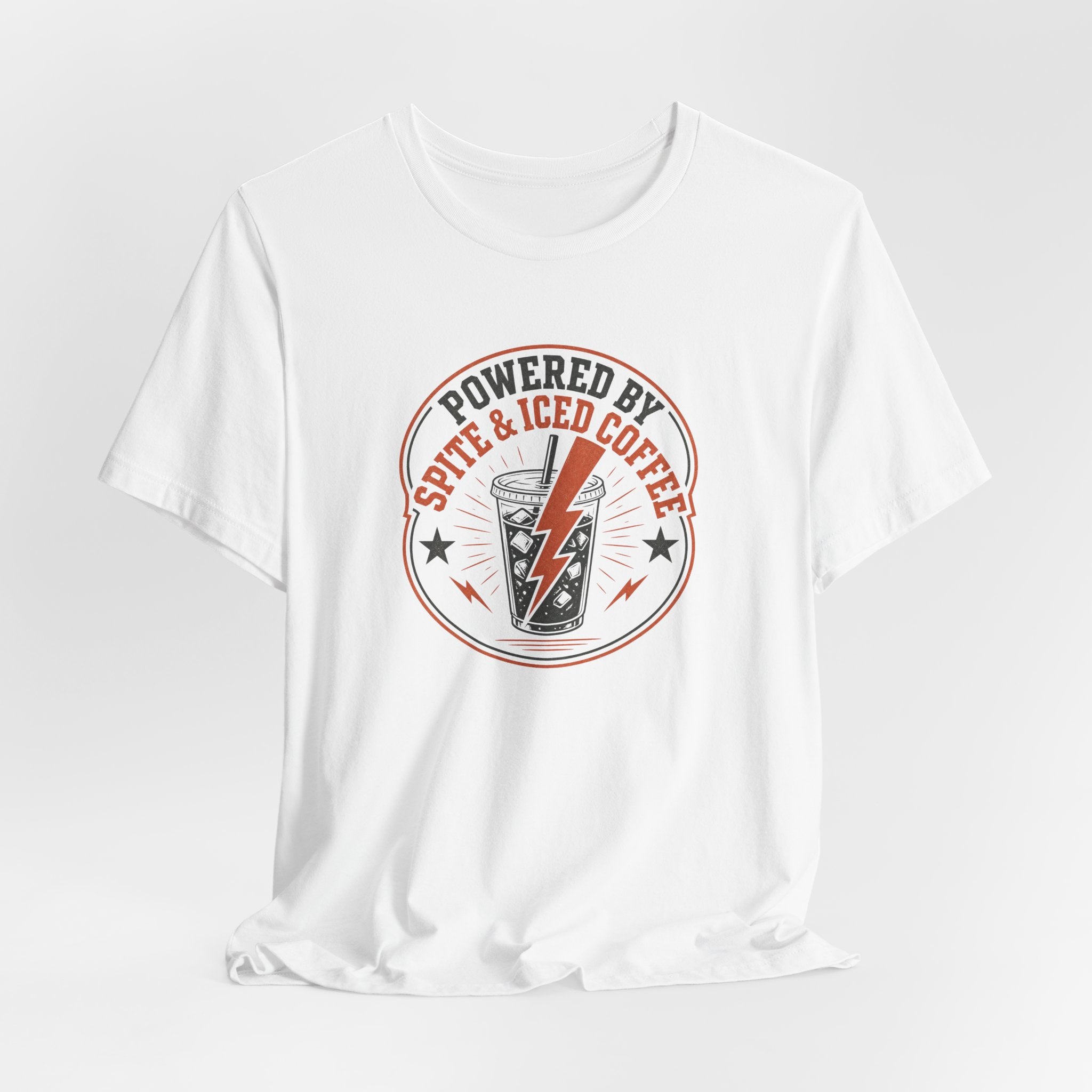 Powered By Spite And Iced Coffee T-Shirt