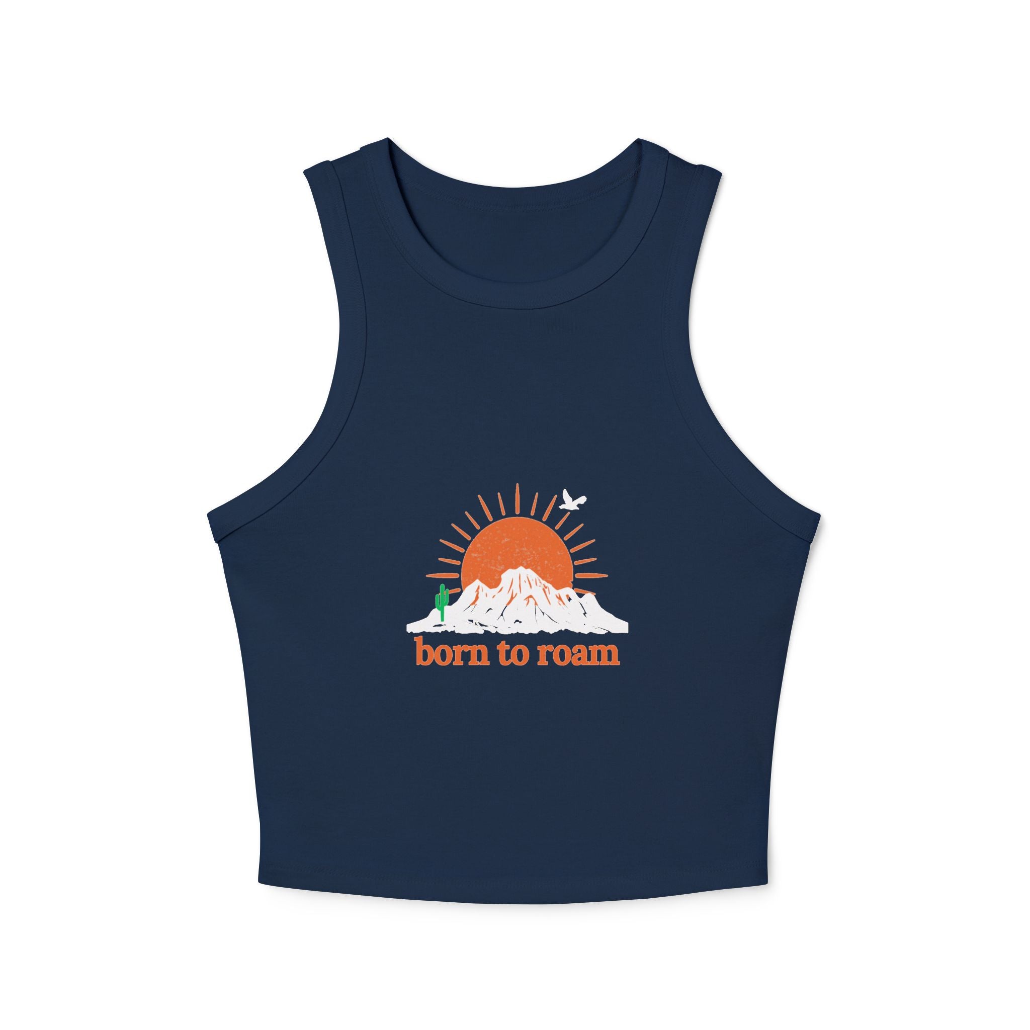 Born to Roam sunset mountain tank