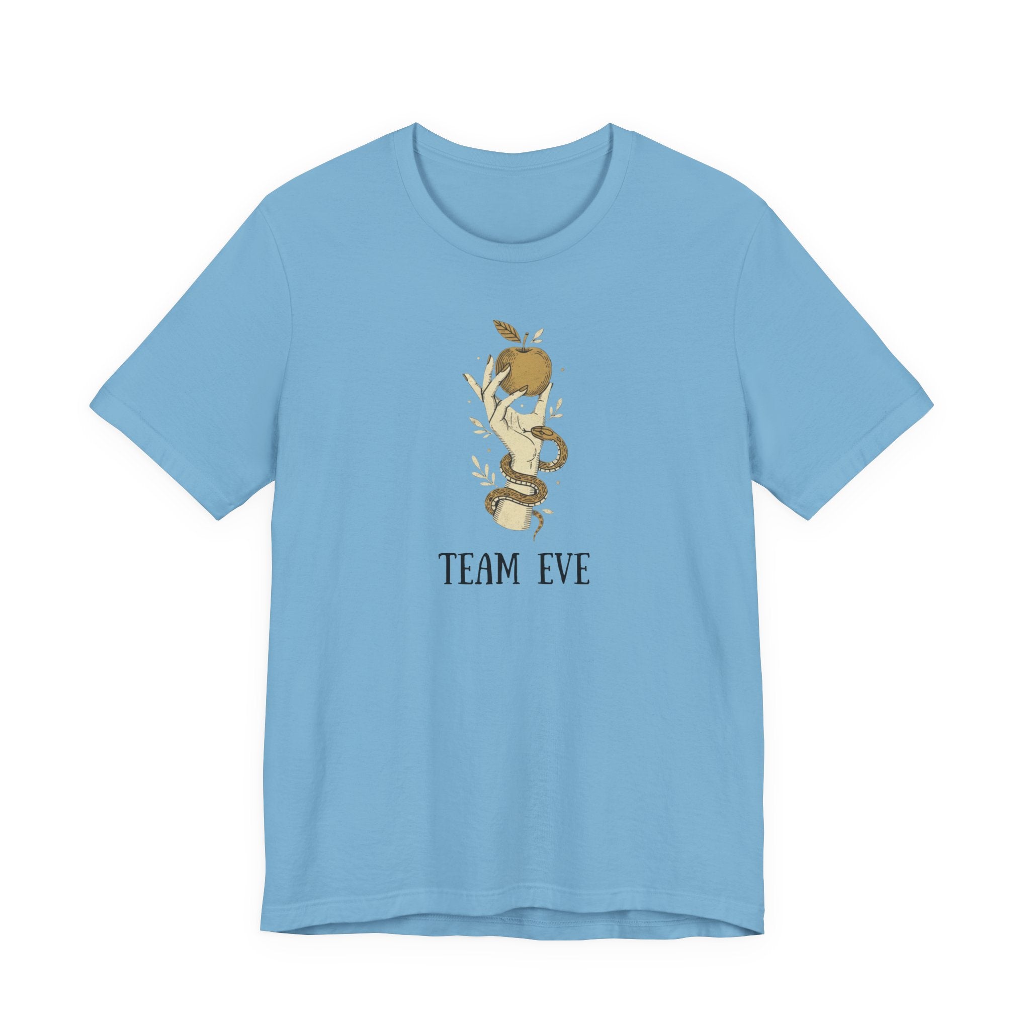 Team Eve Shirt, Funny Feminist Graphic Tee Women, Adam and Eve Gift, Witchy Snake Apple T-Shirt, Garden of Eden Tee