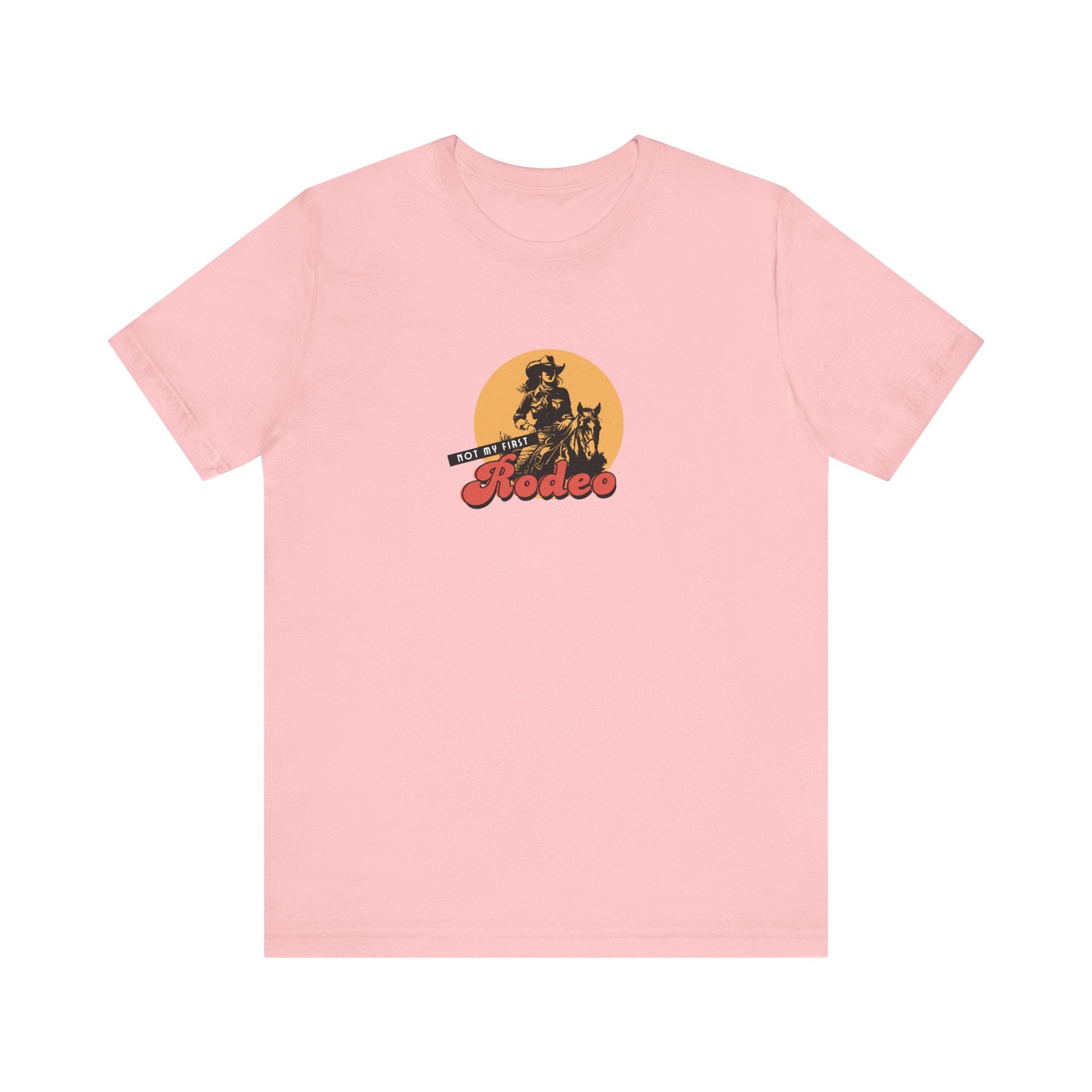 Not My First Rodeo Shirt, Retro Cowgirl Graphic Tee Women, Western Gift for Her, Country T-Shirt, Sassy Cowgirl Tee
