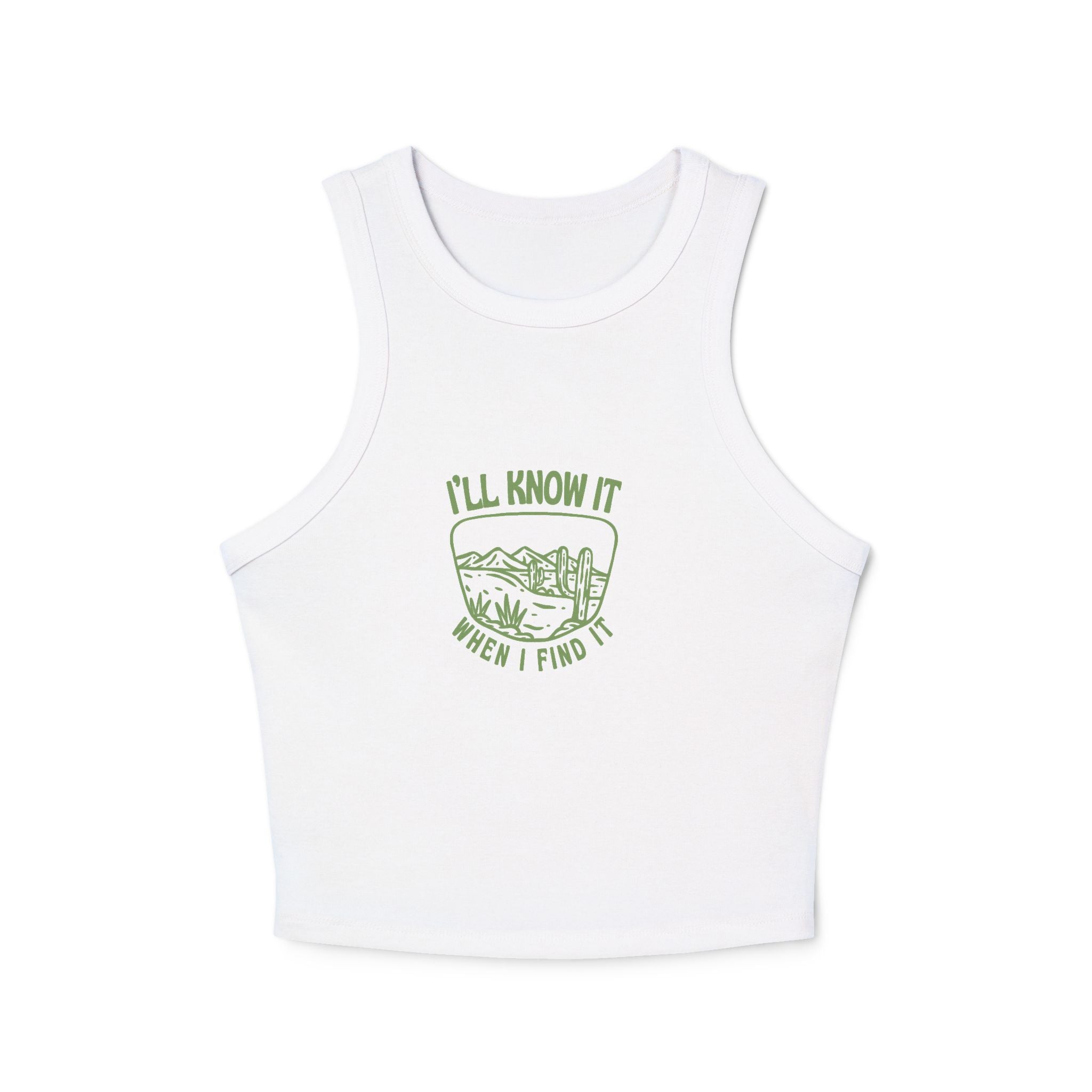 I'll Know It When I See It Tank Top | Vintage Graphic