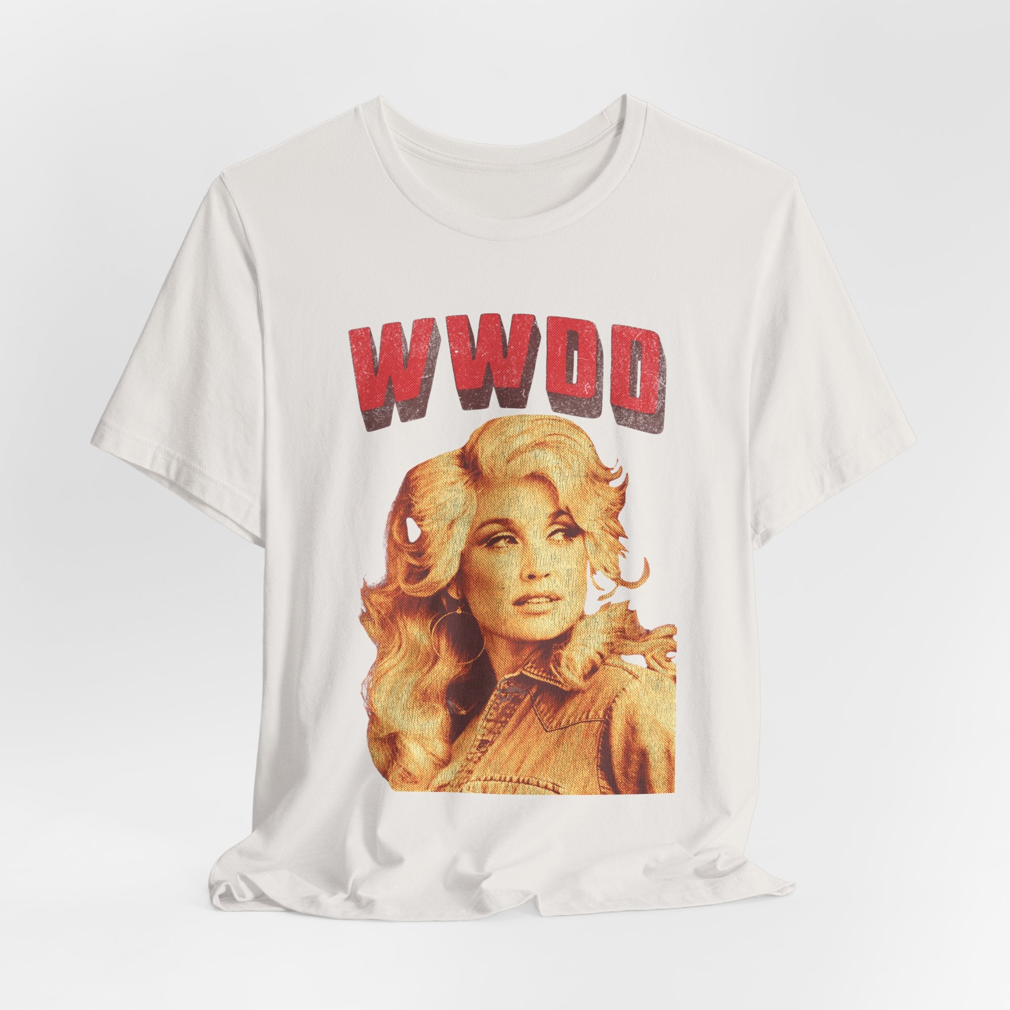 WWDD Retro Blonde Portrait T-Shirt