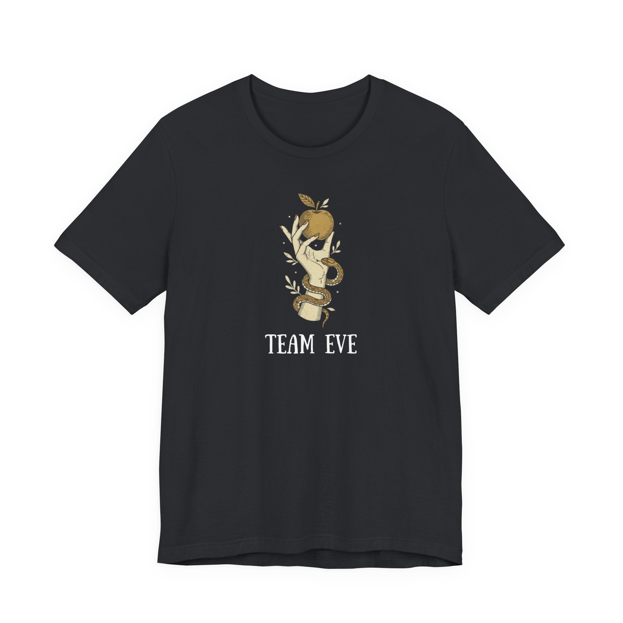 Team Eve Shirt, Funny Feminist Graphic Tee Women, Adam and Eve Gift, Witchy Snake Apple T-Shirt, Garden of Eden Tee