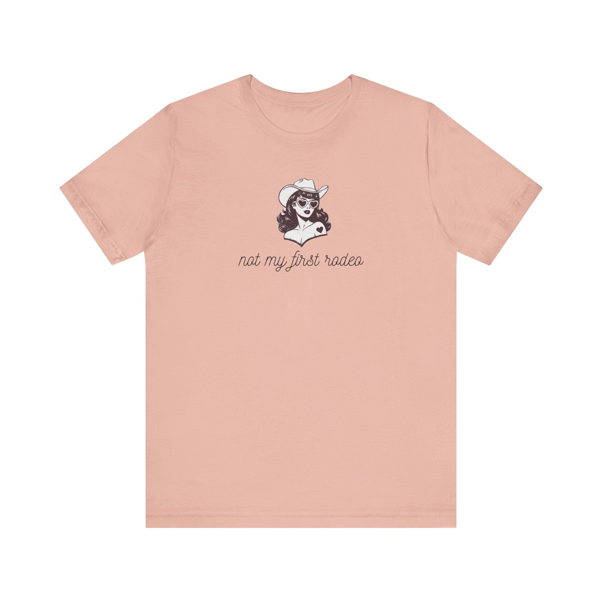 Not My First Rodeo Shirt, Retro Cowgirl Graphic Tee Women, Western Gift for Her, Country T-Shirt, Sassy Cowgirl Tee