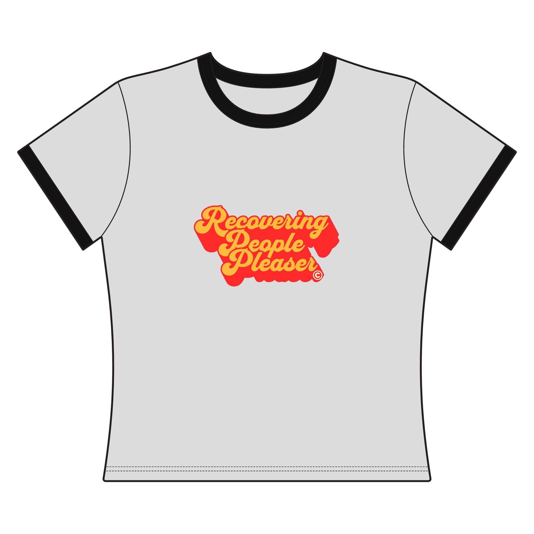 Recovering People Pleaser Ringer Tee