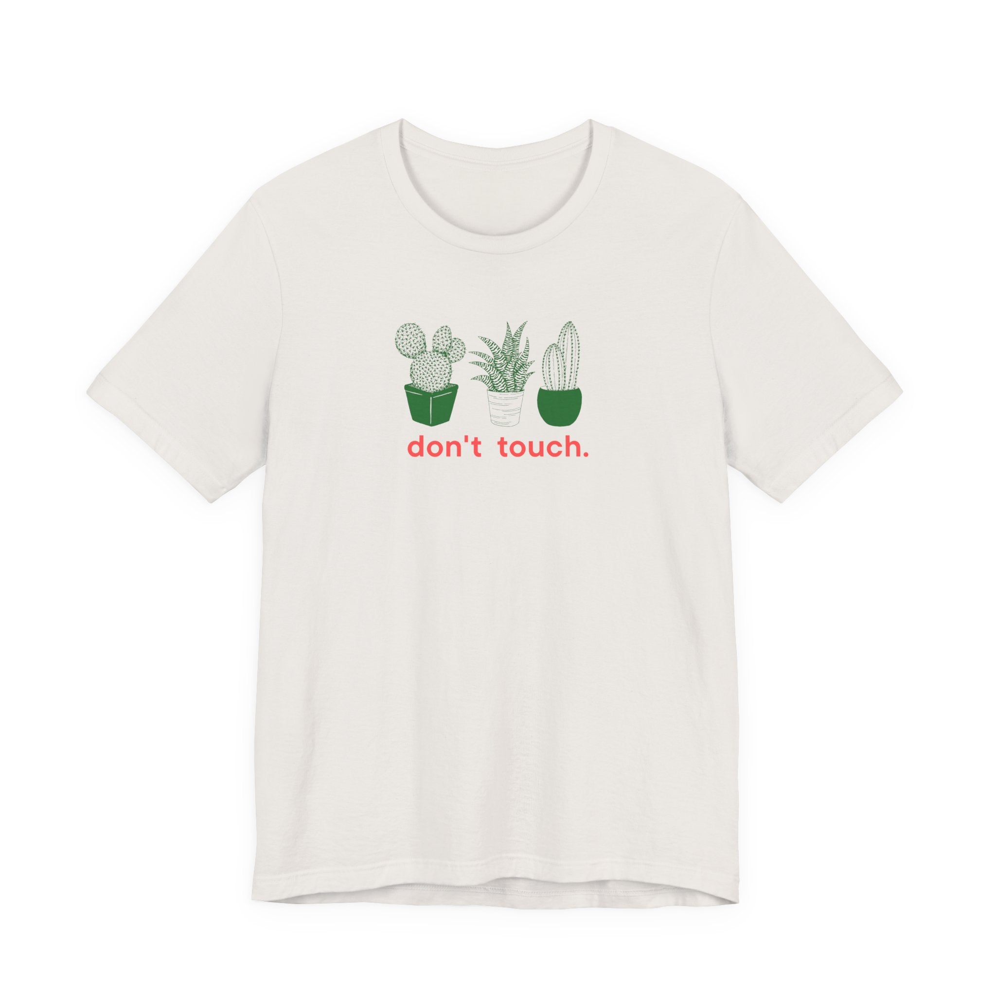 Don't Touch Shirt, Funny Cactus Plant Graphic Tee Women, Sassy Gift for Her, Introvert T-Shirt, Plant Lover Tee