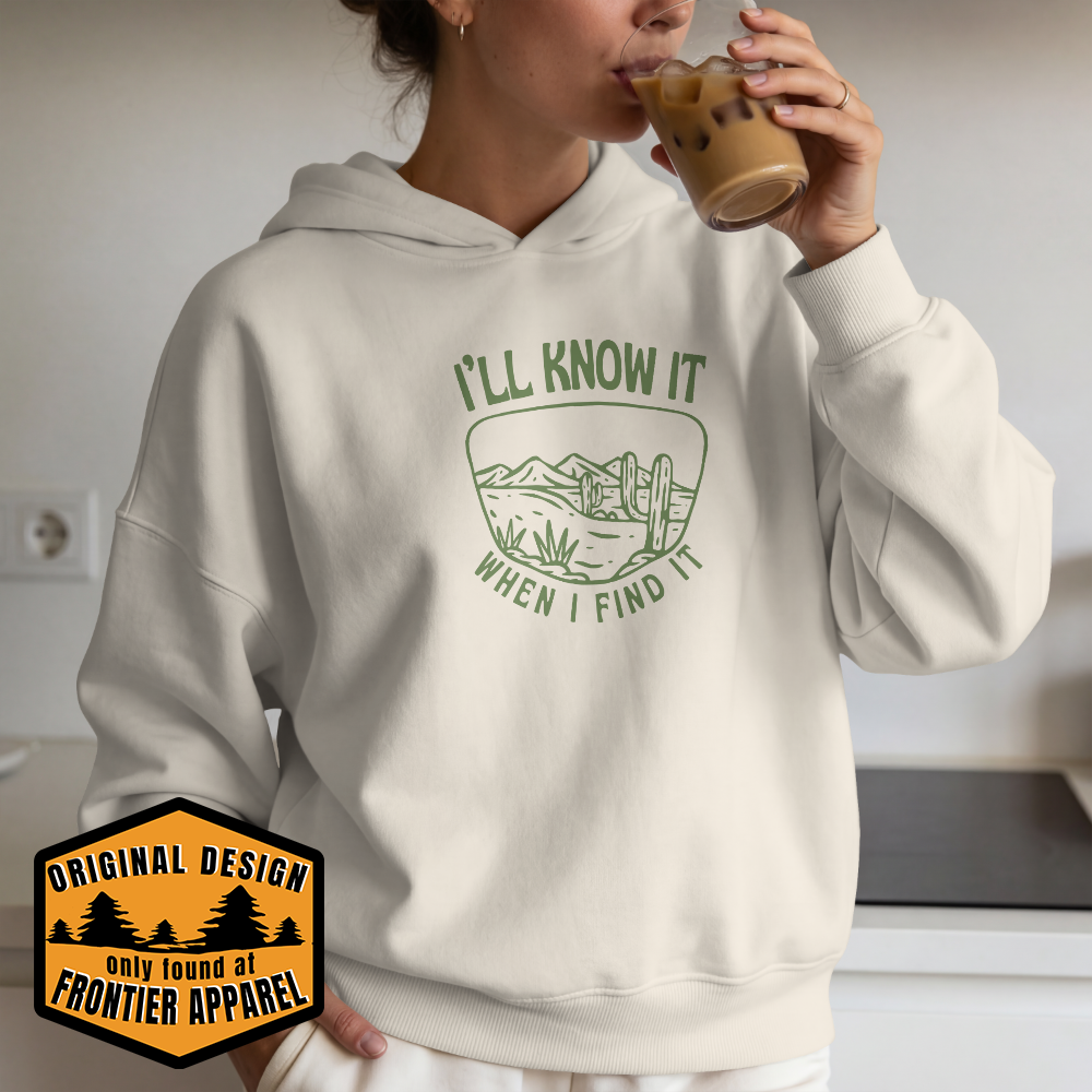 I'll Know It When I Find It Hoodie