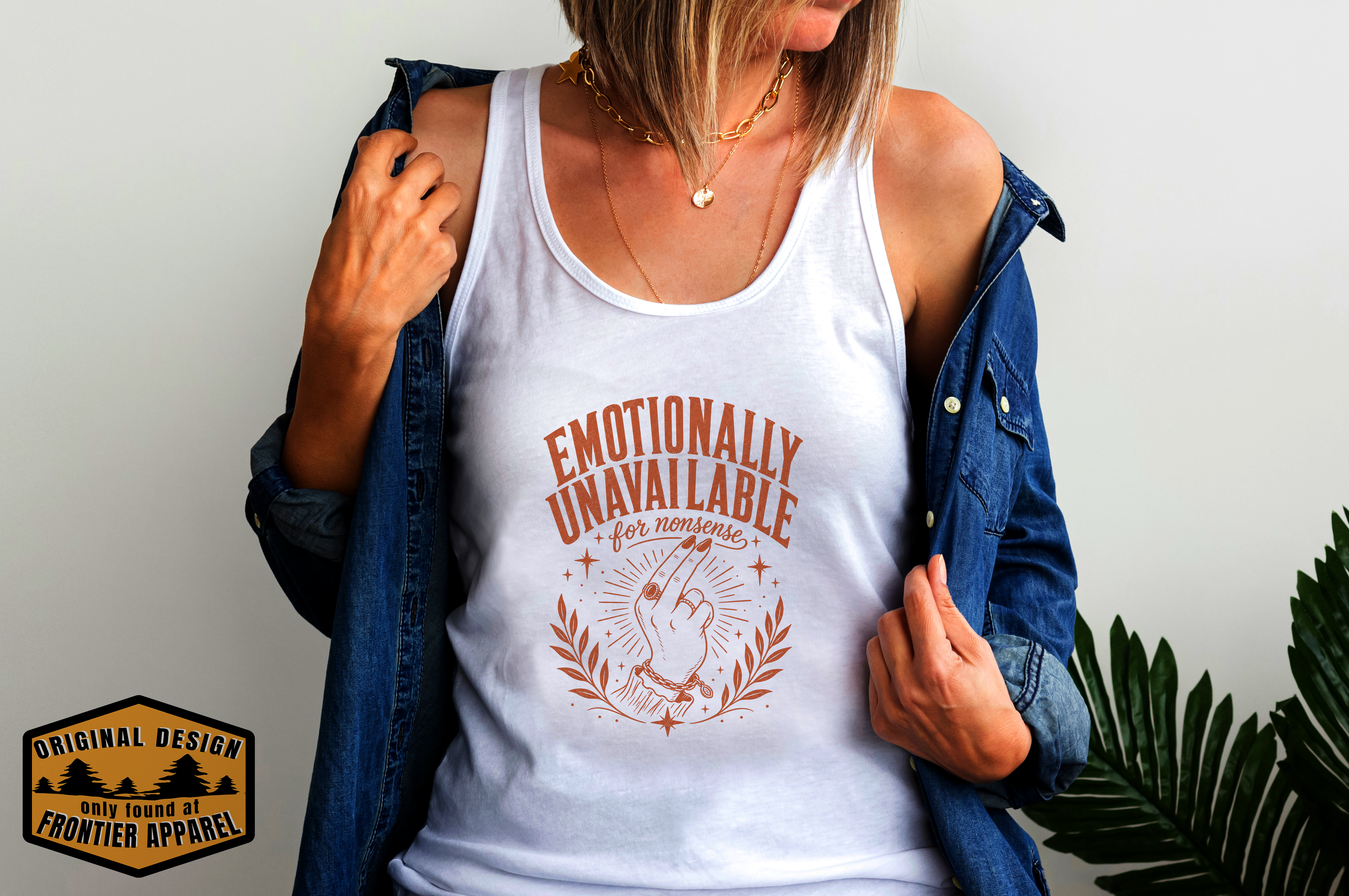 Emotionally Unavailable Tank Top