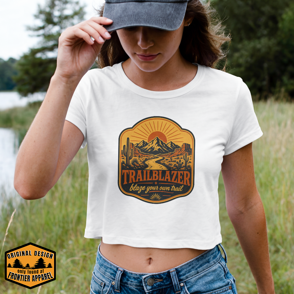 Trailblazer Crop Top Tee