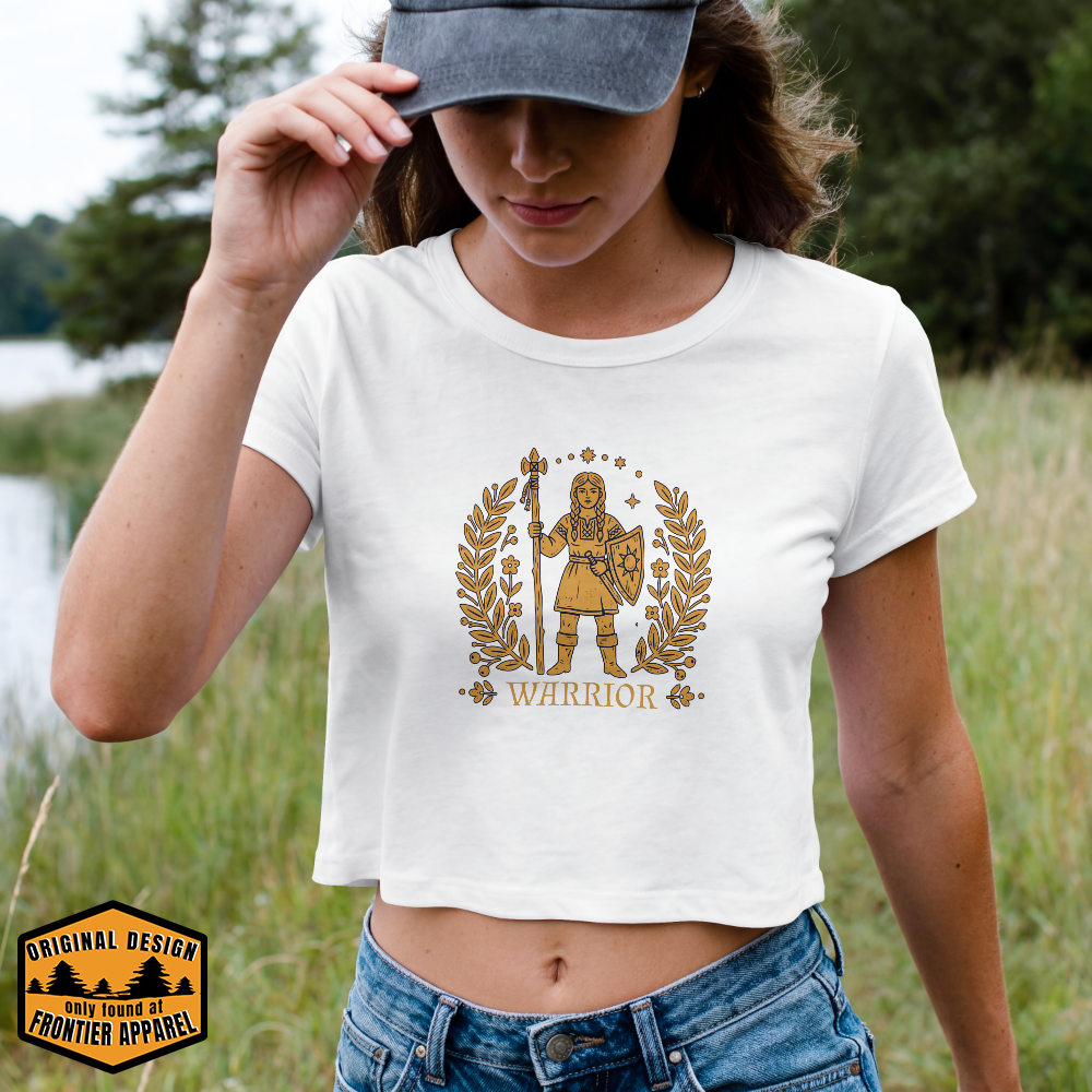 Warrior Crop Top Tee