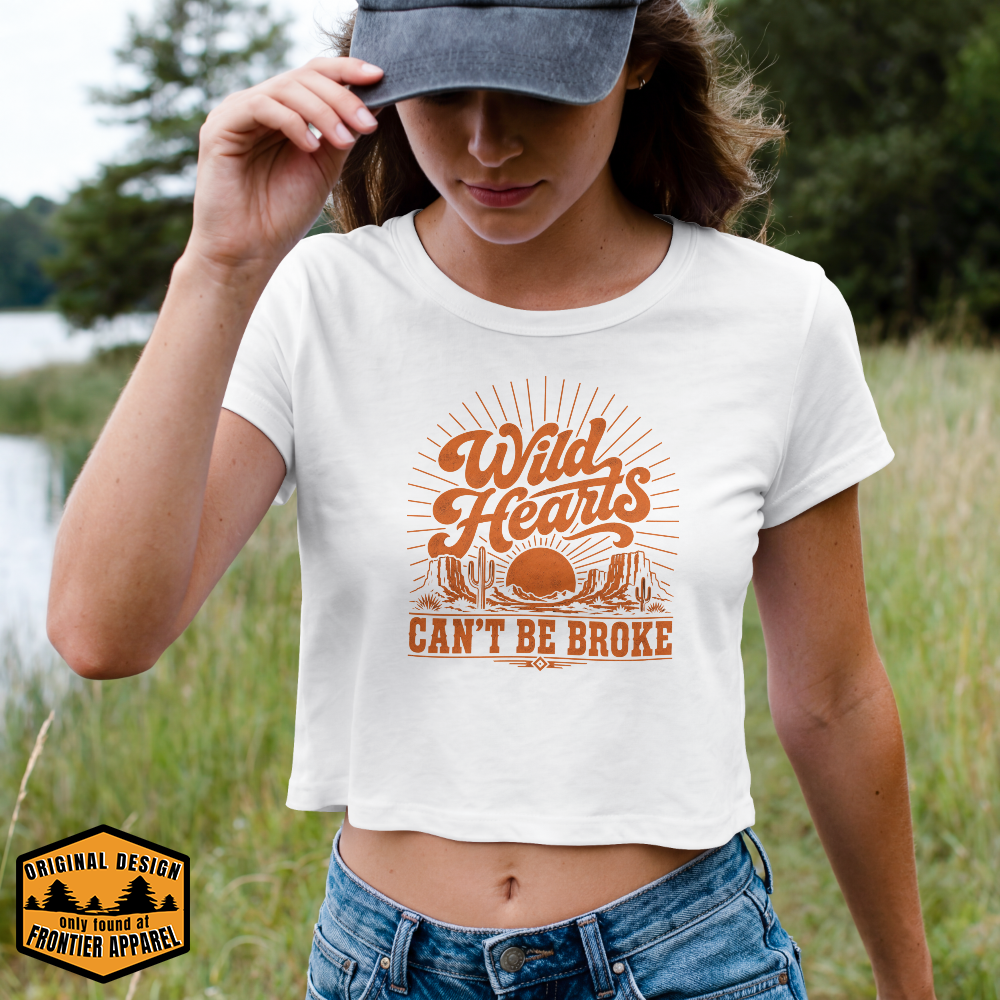 Wild Hearts Crop Top Tee