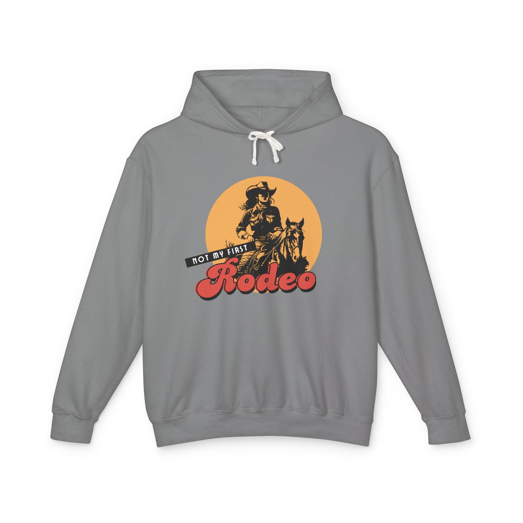 Not My First Rodeo Hoodie | Rodeo Graphic Hooded Sweatshirt