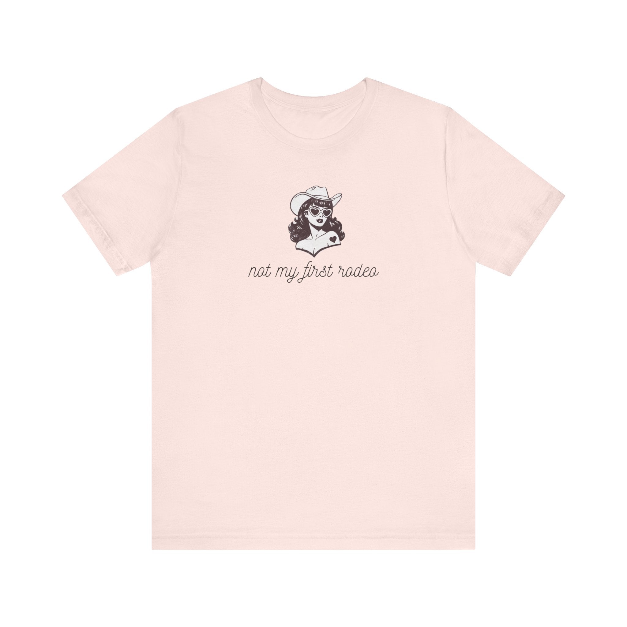 Not My First Rodeo Shirt, Retro Cowgirl Graphic Tee Women, Western Gift for Her, Country T-Shirt, Sassy Cowgirl Tee