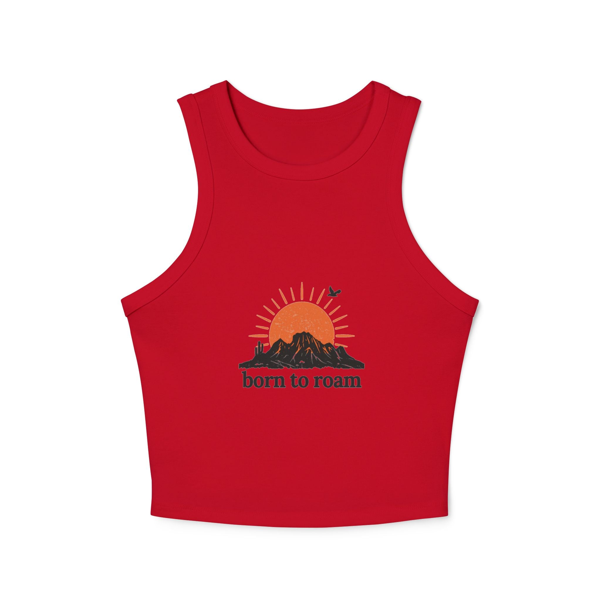 Born to Roam sunset mountain tank