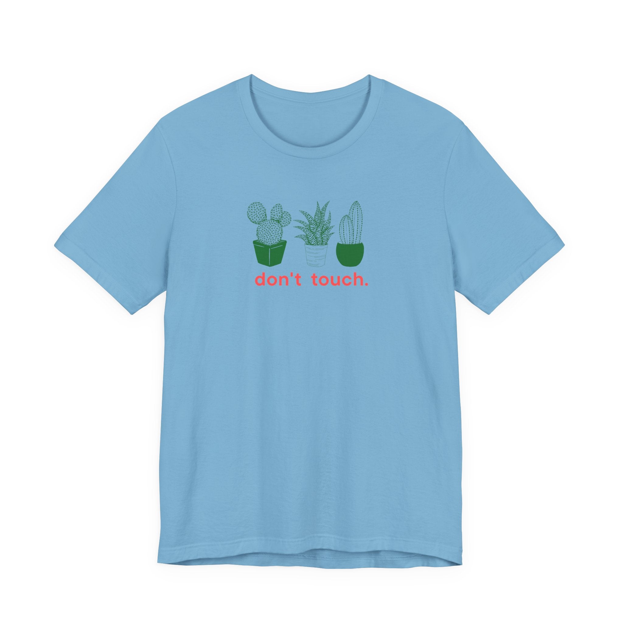 Don't Touch Shirt, Funny Cactus Plant Graphic Tee Women, Sassy Gift for Her, Introvert T-Shirt, Plant Lover Tee
