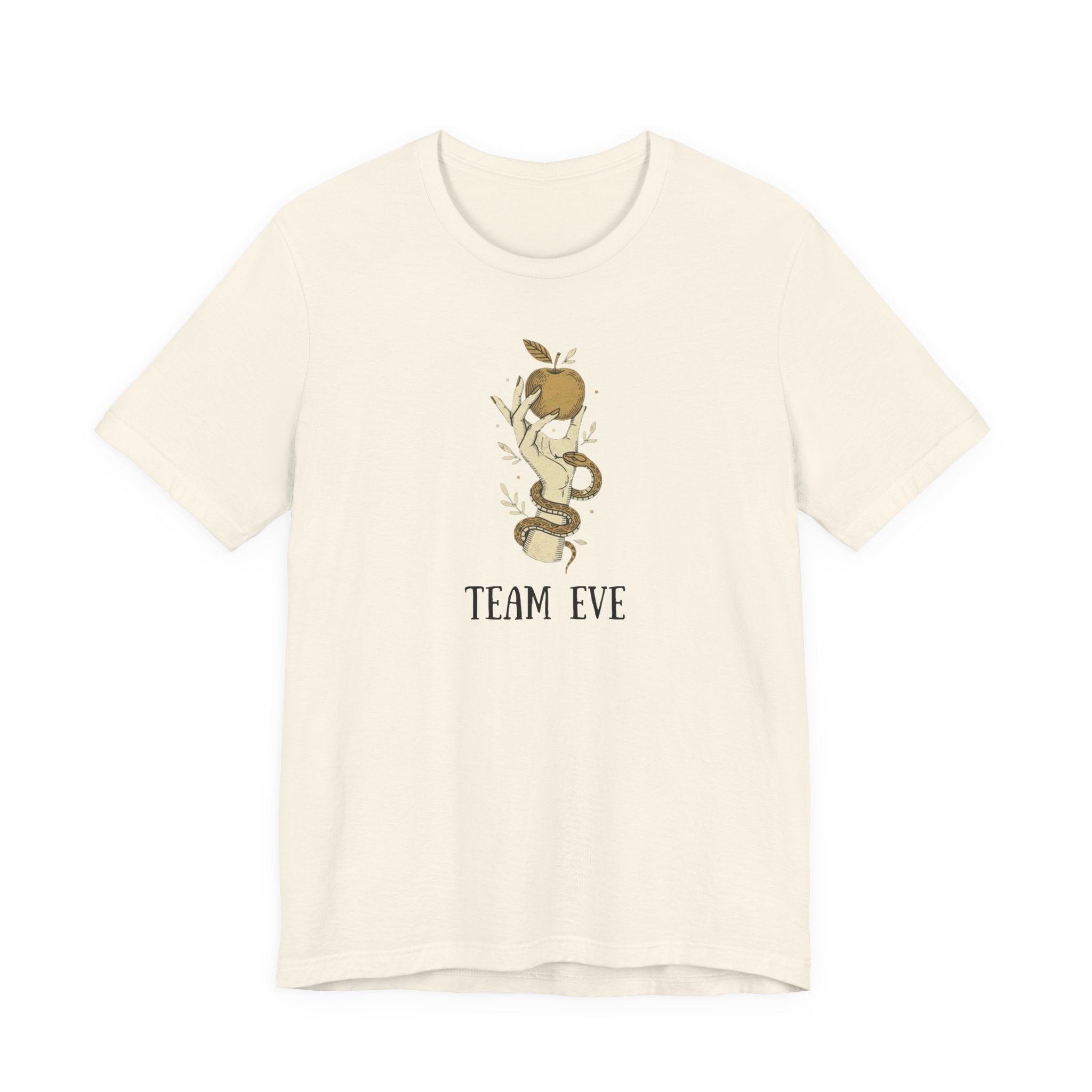 Team Eve Shirt, Funny Feminist Graphic Tee Women, Adam and Eve Gift, Witchy Snake Apple T-Shirt, Garden of Eden Tee