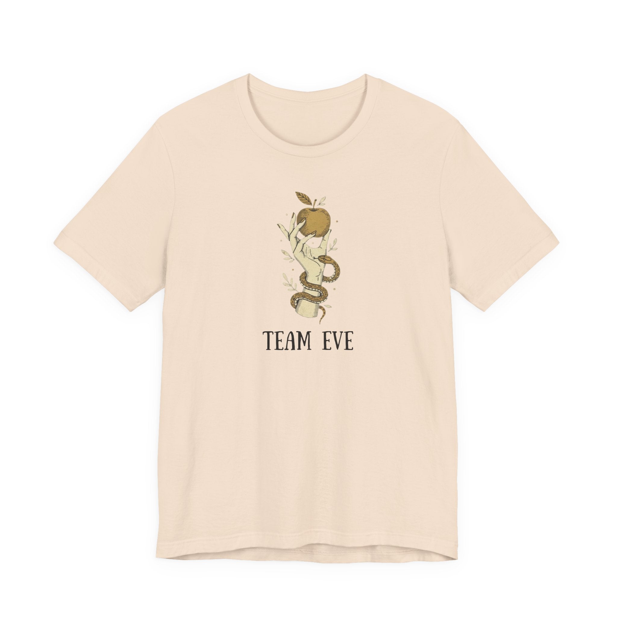 Team Eve Shirt, Funny Feminist Graphic Tee Women, Adam and Eve Gift, Witchy Snake Apple T-Shirt, Garden of Eden Tee