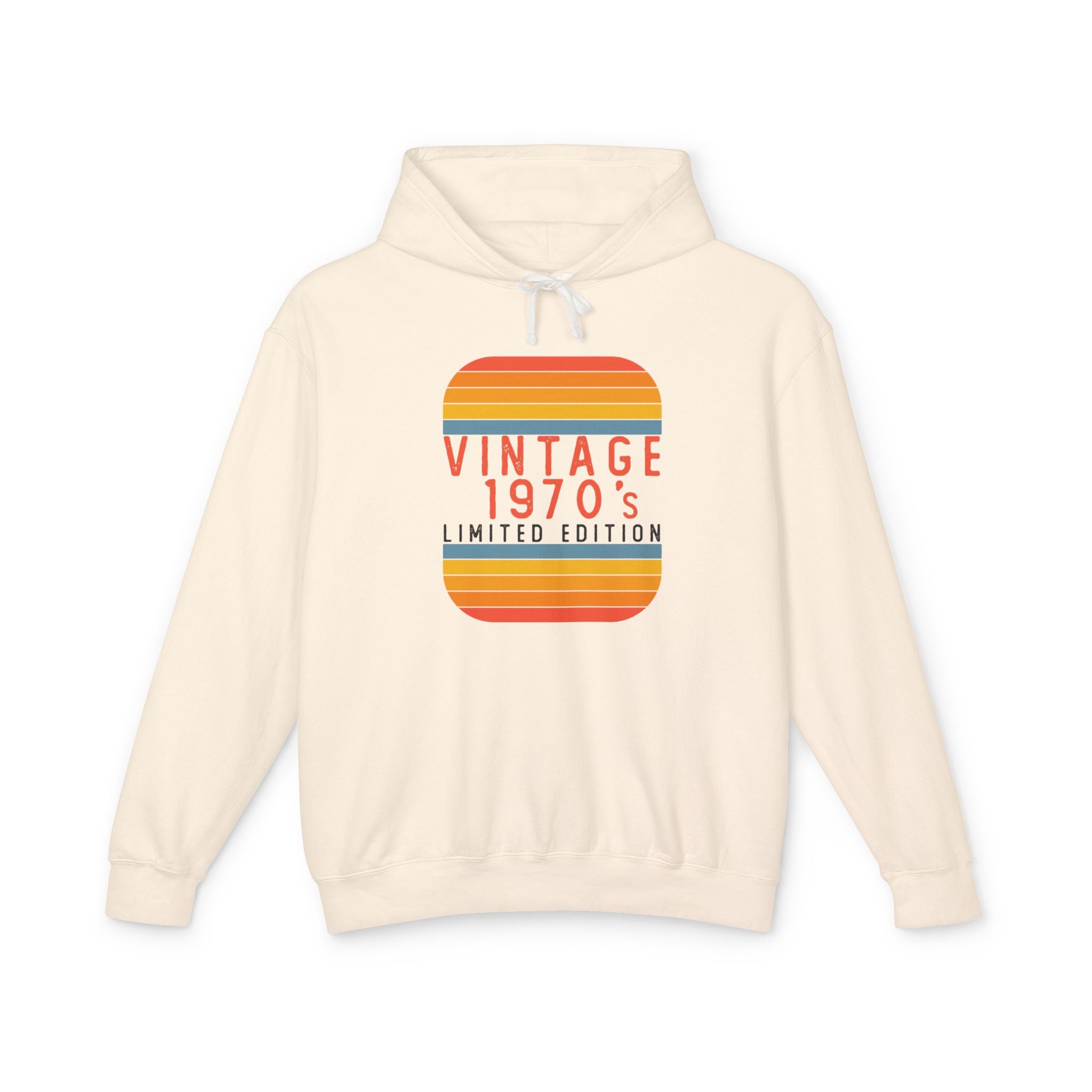 Vintage 1970's Limited Edition Hoodie (Block font)
