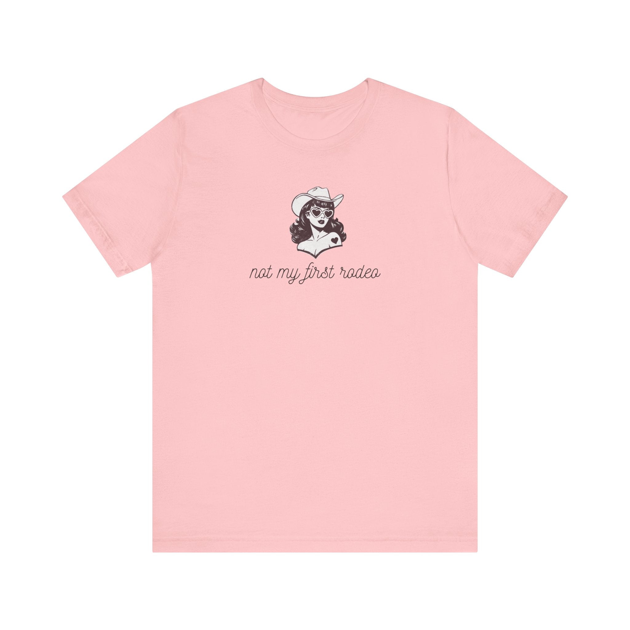 Not My First Rodeo Shirt, Retro Cowgirl Graphic Tee Women, Western Gift for Her, Country T-Shirt, Sassy Cowgirl Tee