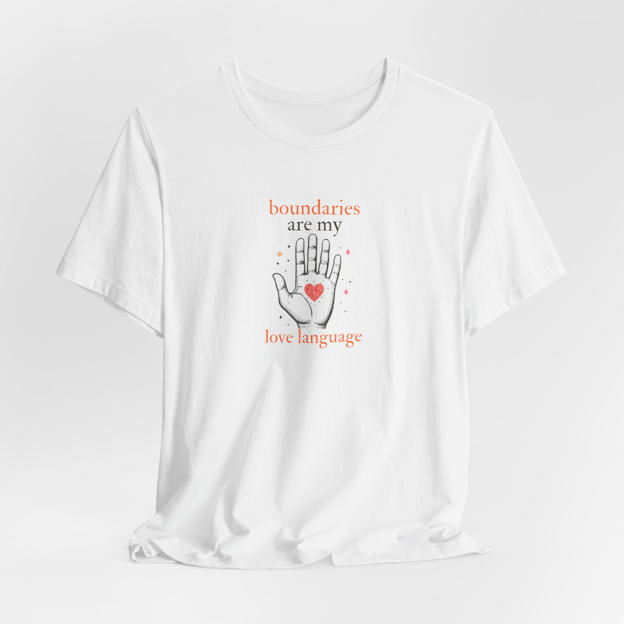 Boundaries Are My Love Language T-Shirt
