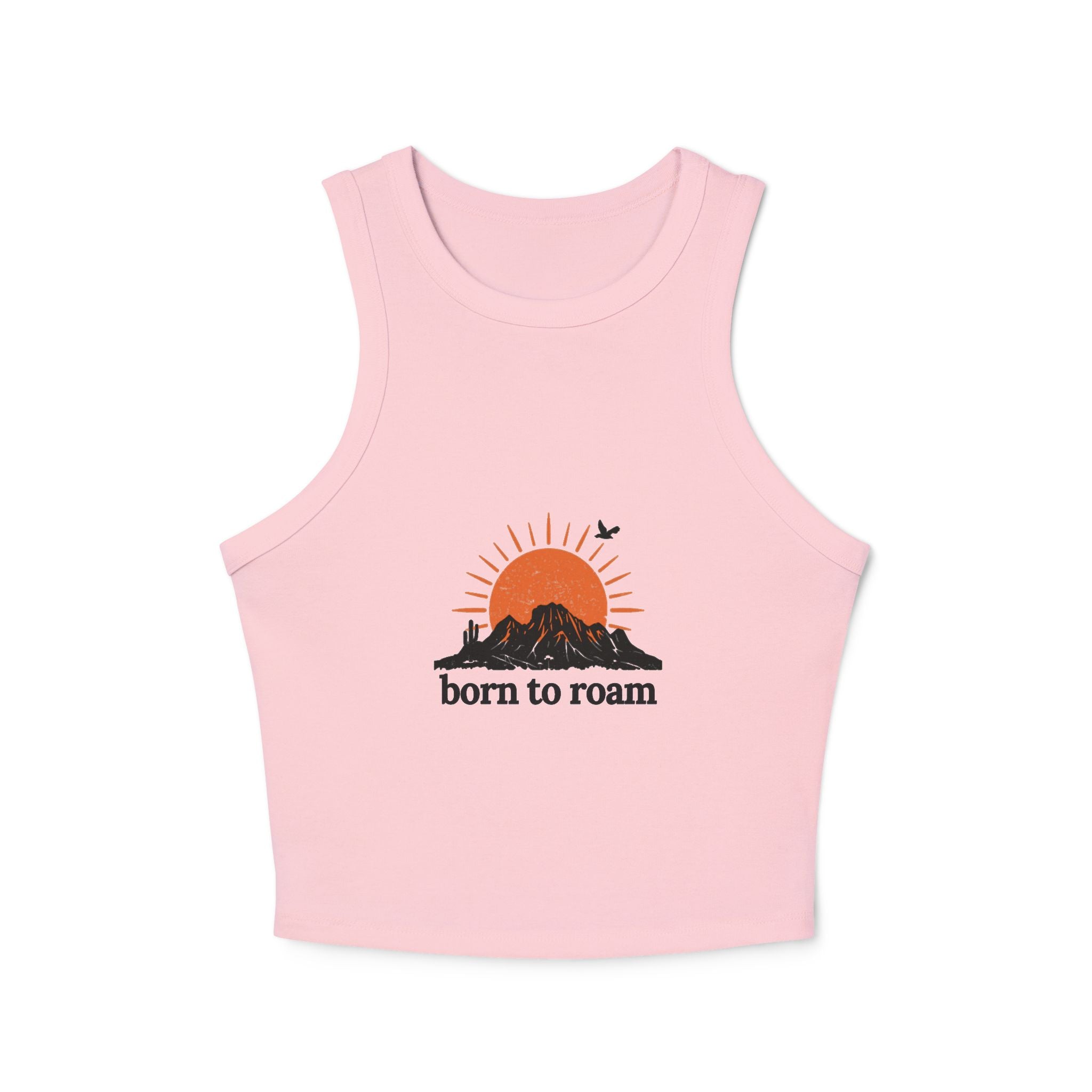 Born to Roam sunset mountain tank