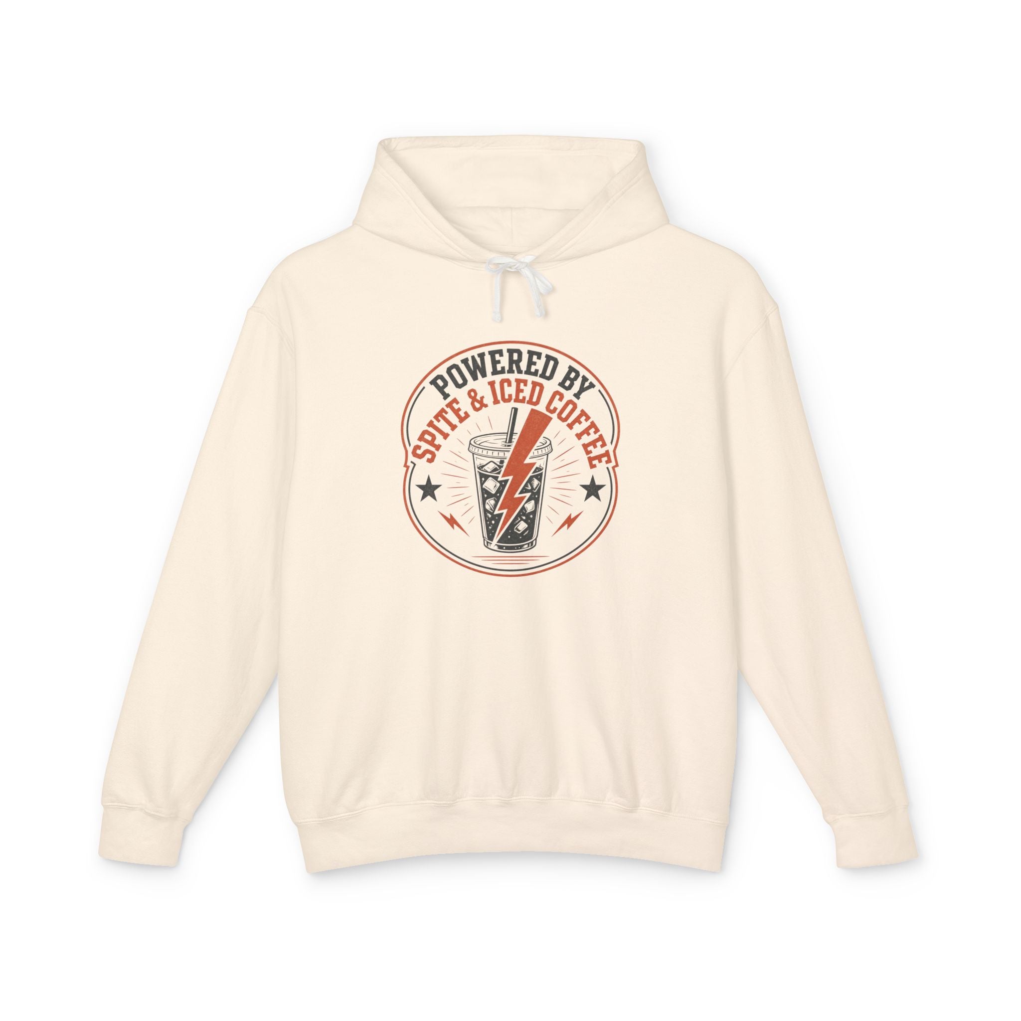 Powered By Spite And Iced Coffee Hoodie
