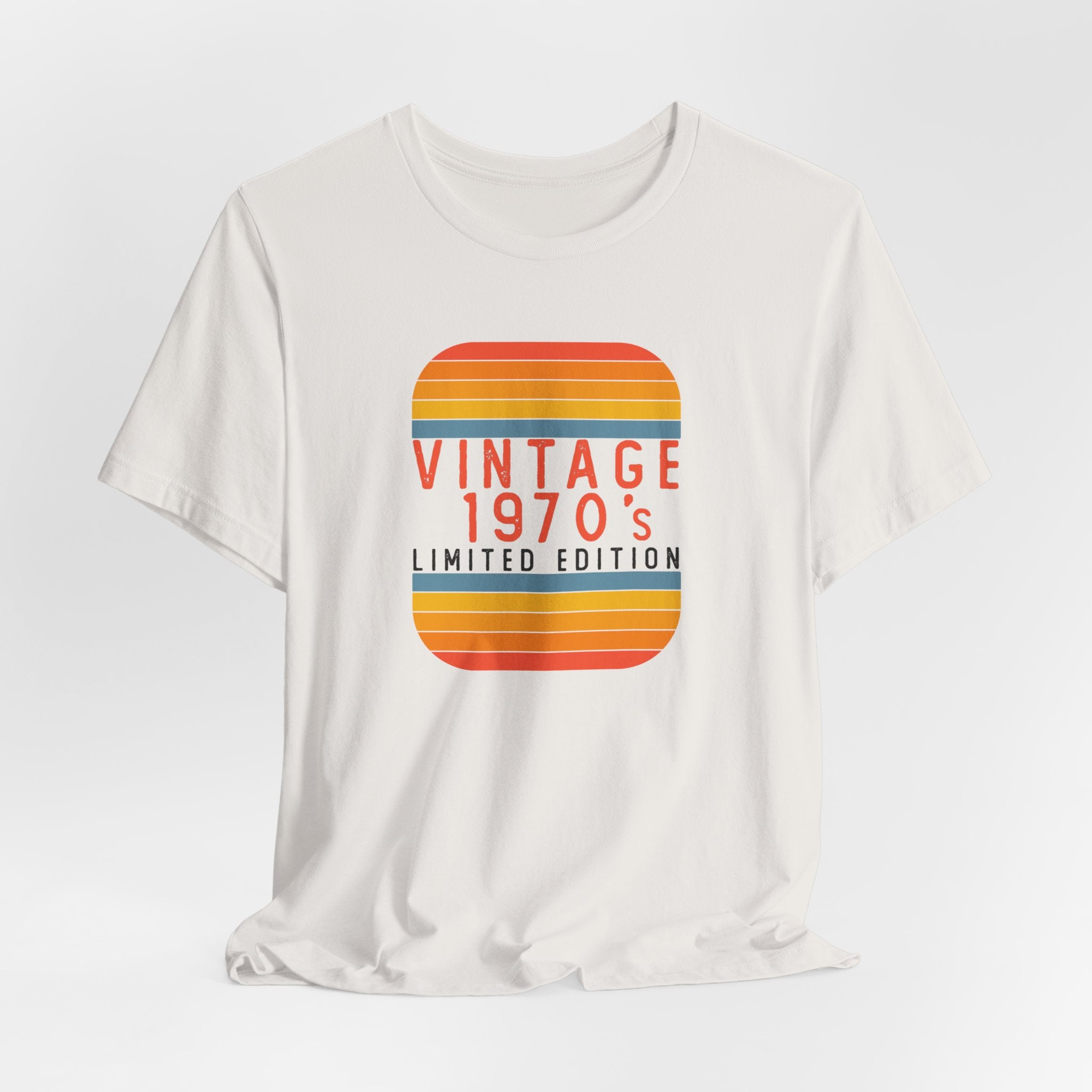 Vintage 1970's Limited Edition T-Shirt (Block Font)