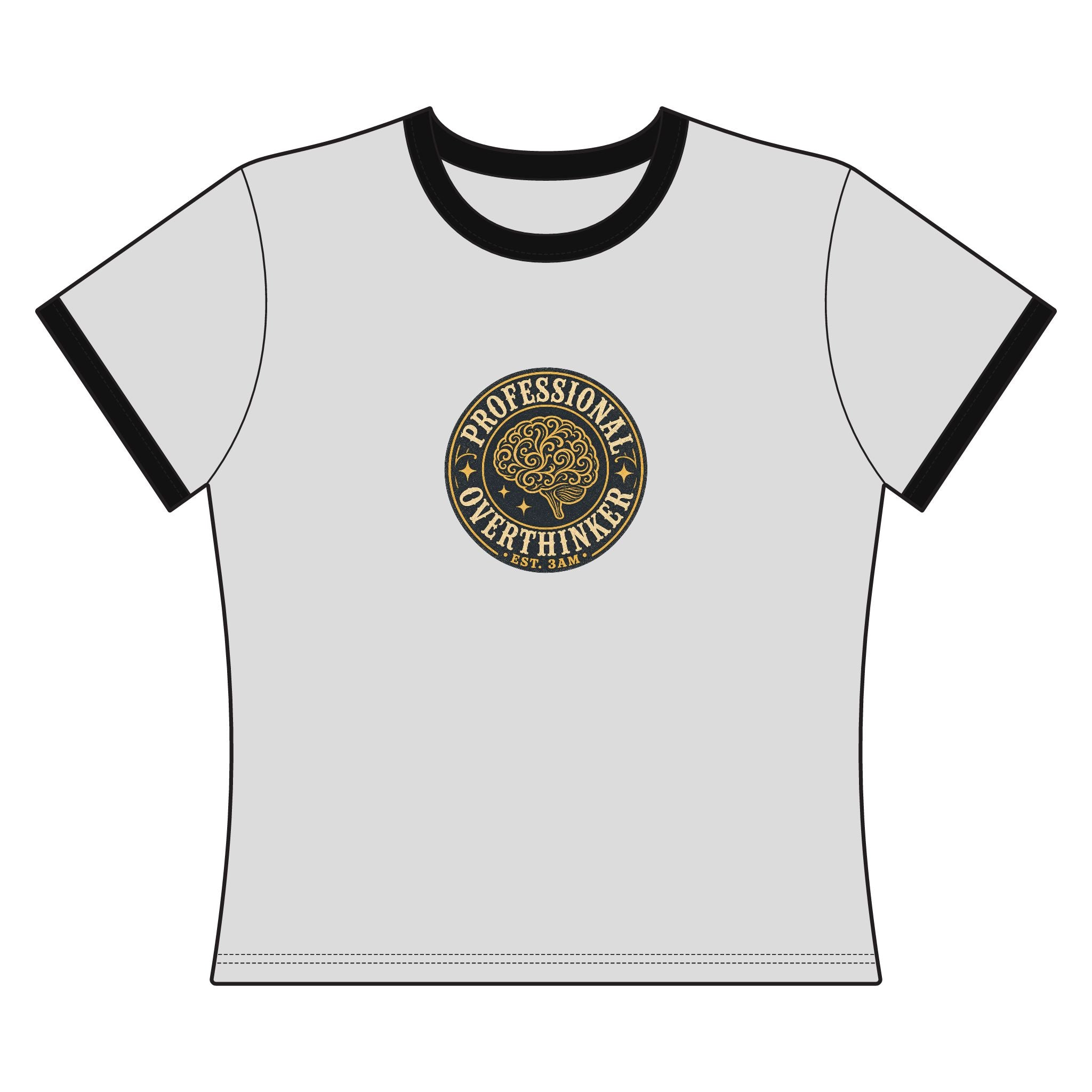 Professional Overthinker Ringer Tee