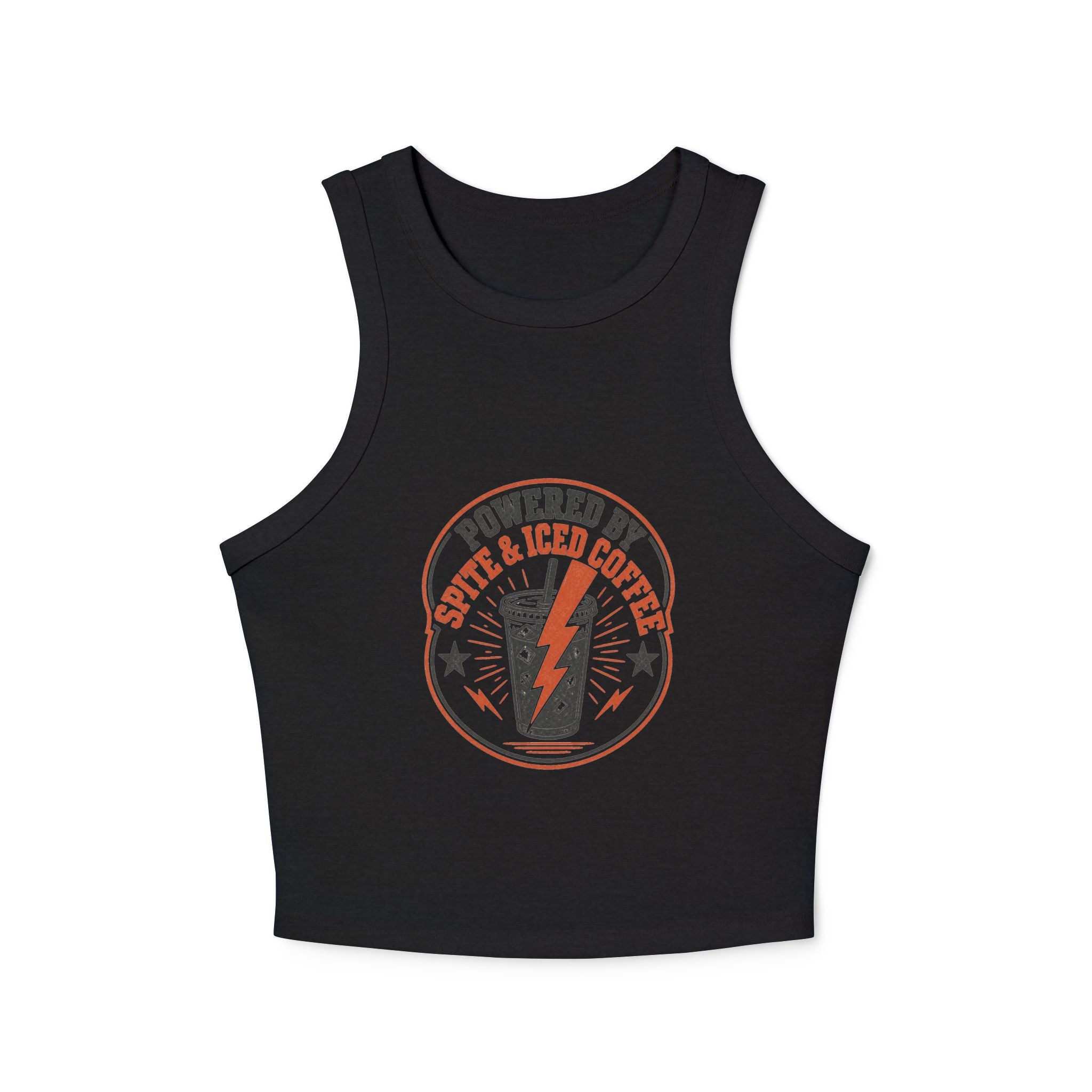 Powered By Spite And Iced Coffee Tank Top