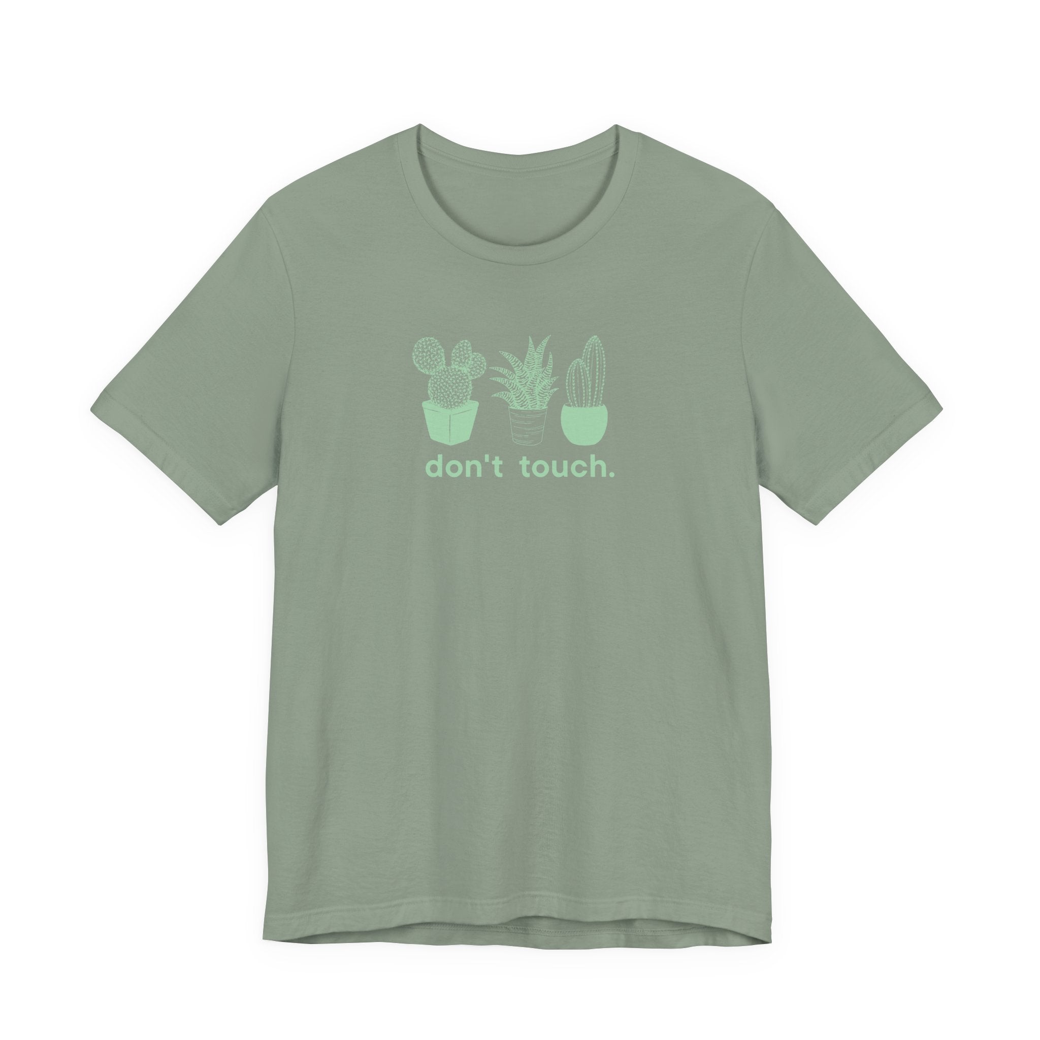 Don't Touch Shirt, Funny Cactus Plant Graphic Tee Women, Sassy Gift for Her, Introvert T-Shirt, Plant Lover Tee