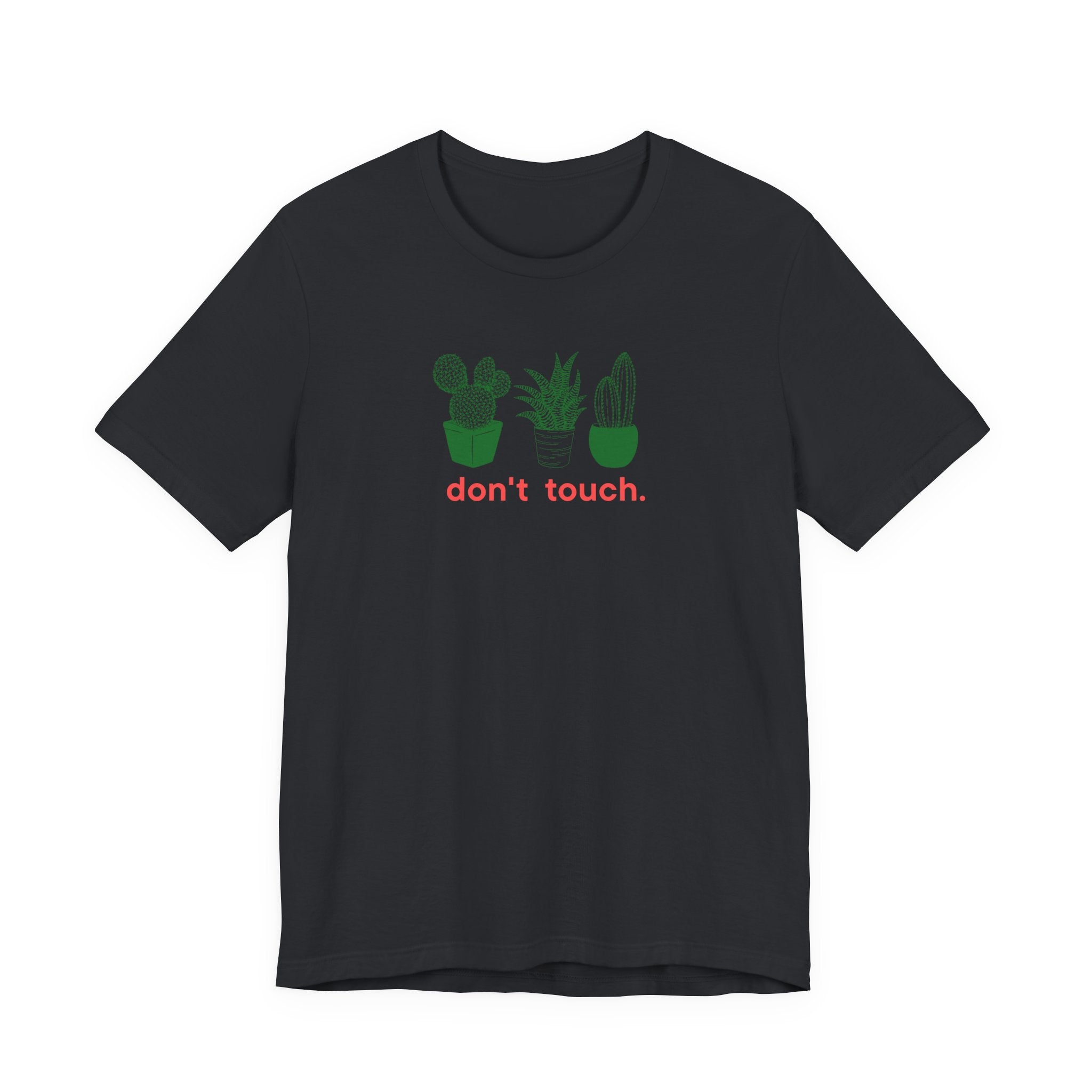 Don't Touch Shirt, Funny Cactus Plant Graphic Tee Women, Sassy Gift for Her, Introvert T-Shirt, Plant Lover Tee
